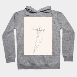 Pink Flower Petal Hoodie